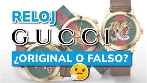reloj falso gucci